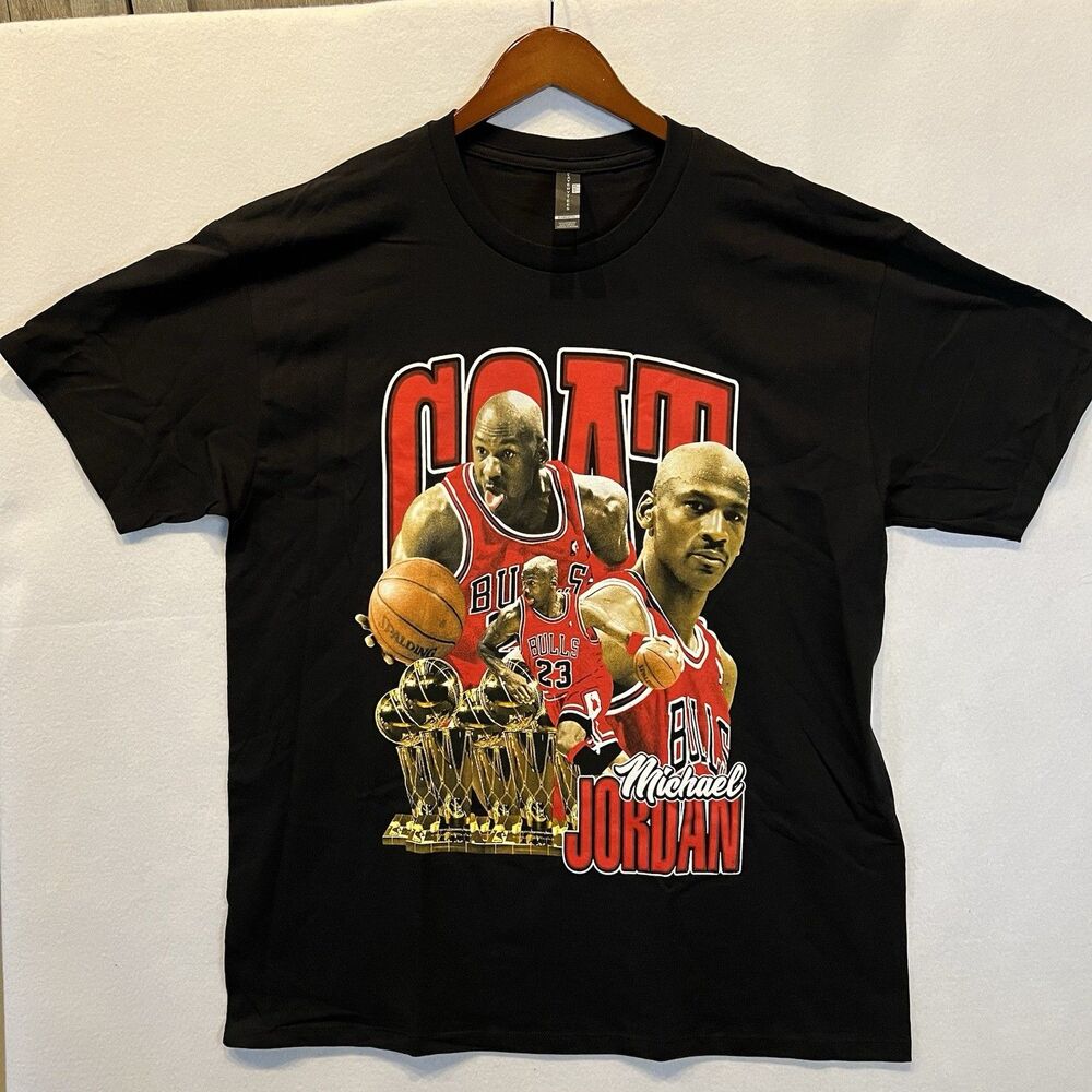 Michael Jordan G.O.A.T Pic Collage T-shirt - XL Men’s